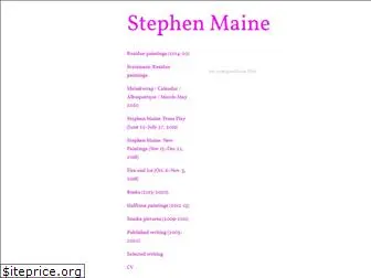 stephenmaine.com