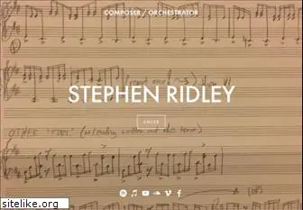 stephenridley.com