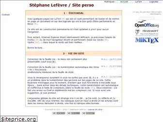 stephlefevre.free.fr