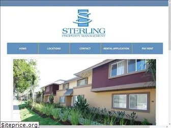 sterlingapartmenthomes.com