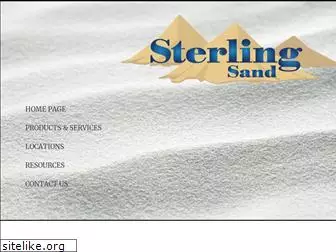 sterlingsand.com