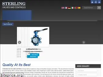 sterlingvalvesandcontrols.com