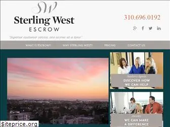 sterlingwestescrow.com