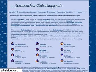 sternzeichen-bedeutungen.de