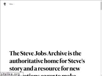 stevejobsarchive.com