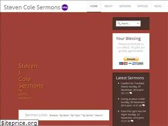 stevencolesermons.org