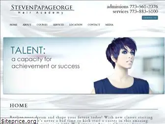 stevenpapageorgehairacademy.com