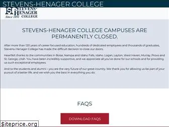 stevenshenager.edu