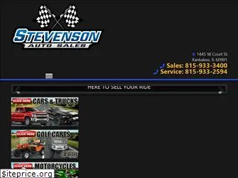 stevensonautosales.com