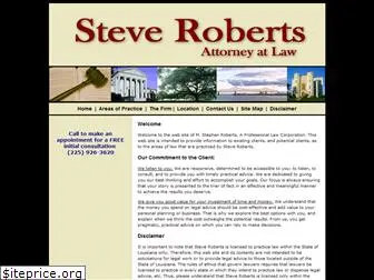 steverobertslaw.com