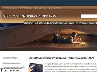 stevesternbergswritings.com