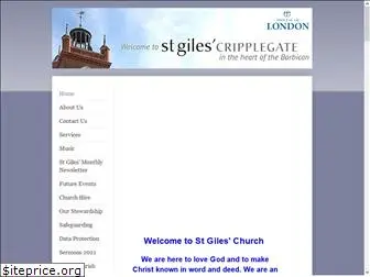 stgilescripplegate.org.uk