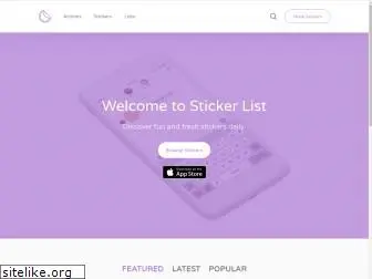 stickerlist.com
