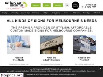 stickonsigns.com.au