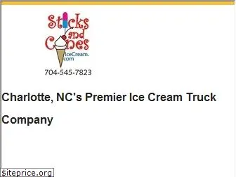 sticksandconesicecream.com