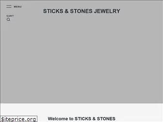 sticksandstonesjewelry.com