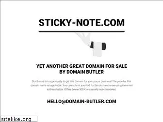 sticky-note.com