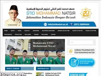 stidnatsir.ac.id