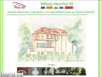 stiftung-haus-pius.de