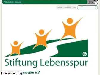 stiftung-lebensspur.de