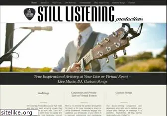 stilllisteningproductions.com