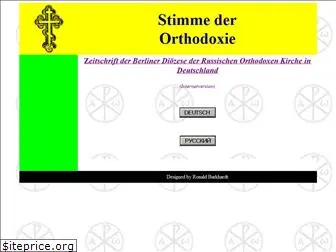 stimme-der-orthodoxie.de