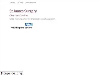 stjamesandstosythsurgery.co.uk