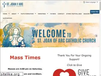 stjoanofarcfl.com