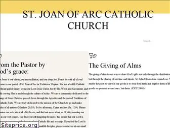 stjoanofarcva.org