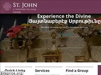 stjohnarmenianchurch.com