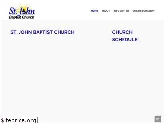 stjohnbaptistchurch-sa.org