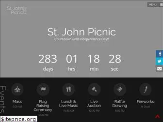 stjohnpicnic.com