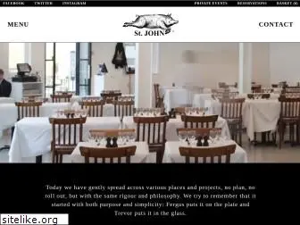 stjohnrestaurant.com