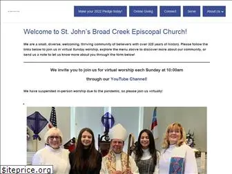 stjohnsbroadcreek.org