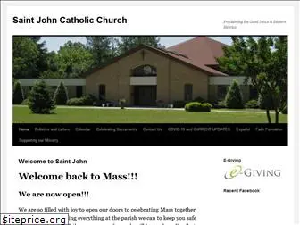 stjohnscatholicchurch.org thumbnail