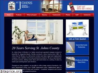 stjohnsdoorandwindow.com