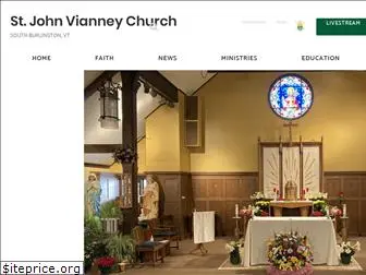 stjohnvianneyvt.org