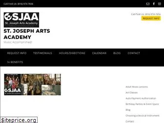 stjosephartsacademy.com