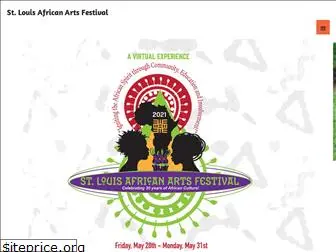 stlafricanartsfest.com