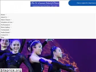 stlaurentschoolofdance.com