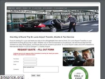 stluciaairporttransfers.com