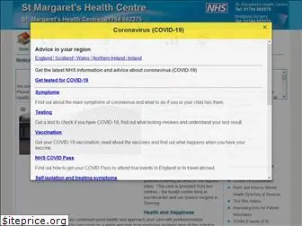 stmargaretshealthcentre.co.uk