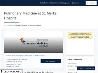 stmarkspulmonarymedicine.com