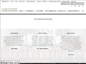 stmarypinebluff.com