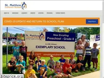 stmatthewlutheranschool.com