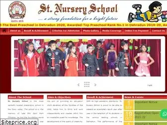 stnurseryschool.com