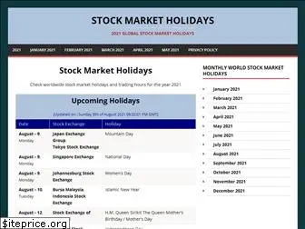 stock-market-holidays.org
