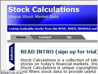 stockcalculations.com