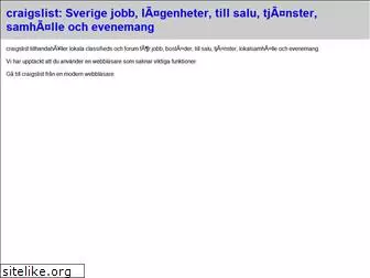 stockholm.craigslist.org