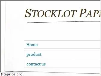 www.stocklotpapers.com